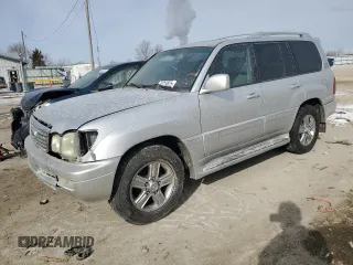 2006 Lexus LX 470 z VIN JTJHT00W964006862, wystawiony jako Copart lot #45719875 z przebiegiem 197 785 mil mil oraz Szkoda całkowita • Salvage title. Historia ofert i sprzedaży dostępna na DreamBid. Obrazek 1.