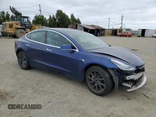 2020 Tesla Model 3 Long Range with VIN 5YJ3E1EB3LF635752, listed as a Copart auction lot 54173955 with Not Provided miles and Salvage Title. Bid and sale history available at carsss.com. Image 4.