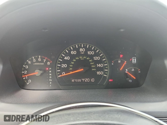 2005 Honda Accord LX с VIN 1HGCM56475A194618, выставлен на аукционе Copart как лот 60308625 с пробегом 187 599 миль миль и Списание • Salvage title. История ставок и продаж доступна на DreamBid. Изображение 9.