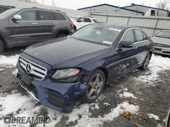 2020 Mercedes-Benz E-Class E 450 with VIN WDDZF6JB2LA747287, listed as a Copart auction lot 82967794 with 30,340 mi miles and Salvage Title. Bid and sale history available at carsss.com. Image 1.