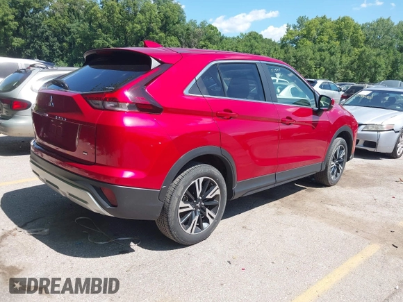 2024 Mitsubishi Eclipse Cross SE z VIN JA4ATWAA7RZ003387, wystawiony jako IAAI lot #42691727 z przebiegiem 40 419 mil mil oraz . Historia ofert i sprzedaży dostępna na DreamBid. Obrazek 4.