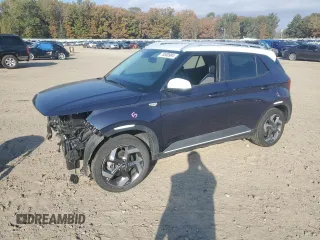 2021 Hyundai Venue SEL z VIN KMHRC8A36MU091047, wystawiony jako Copart lot #78500984 z przebiegiem 49 940 mil mil oraz Szkody całkowita. Historia ofert i sprzedaży dostępna na DreamBid. Obrazek 1.