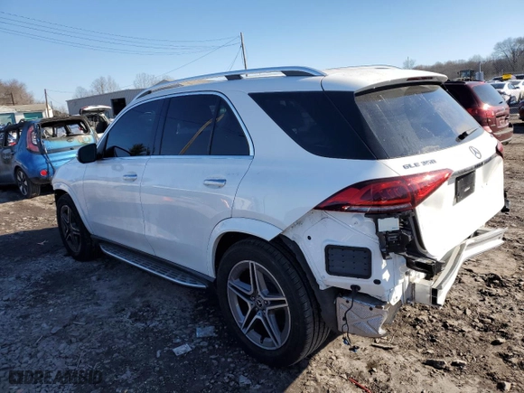 2021 Mercedes-Benz GLE with VIN 4JGFB4KB5MA567746, listed as a Copart auction lot 87651525 with 0 mi miles and Salvage Title. Bid and sale history available at carsss.com. Image 2.