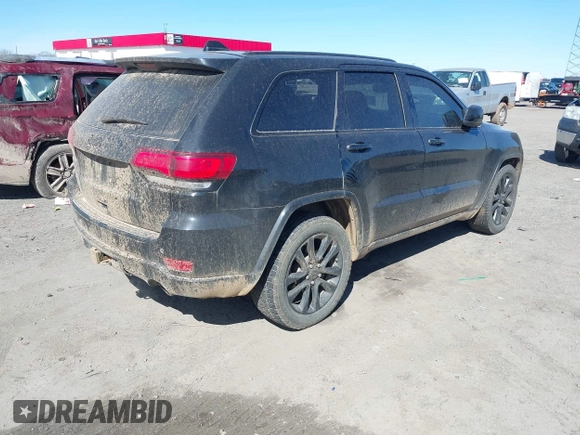 2017 Jeep Grand Cherokee Altitude with VIN 1C4RJFAG1HC894927, listed as a IAAI auction lot 41730754 with 191,931 mi miles and . Bid and sale history available at DreamBid. Image 4.