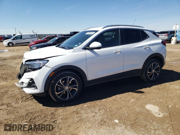 2022 Buick Encore GX Select with VIN KL4MMDS21NB131438, listed as a Copart auction lot 47560475 with 34,241 mi miles and Salvage title. Bid and sale history available at DreamBid. Image 1.