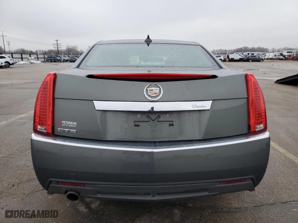 2011 Cadillac CTS Sedan with VIN 1G6DA5EY2B0144181, listed as a Copart auction lot 44016525 with 117,666 mi miles and Salvage Title. Bid and sale history available at carsss.com. Image 6.