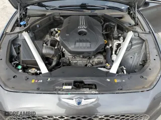 2022 Genesis G70 2.0T with VIN KMTG34TA3NU099626, listed as a Copart auction lot 42889194 with 24,212 mi miles. Bid and sale history available at carsss.com. Image 11.