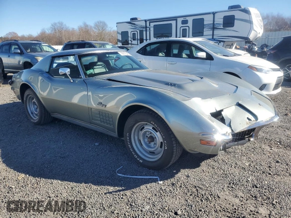 1972 Chevrolet Corvette with VIN 1Z37K2S5210274, listed as a Copart auction lot 85667144 with 64,356 mi miles and Clean title. Bid and sale history available at DreamBid. Image 4.
