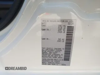 2024 Nissan Altima SV with VIN 1N4BL4DV2RN387119, listed as a IAAI auction lot 42563462 with 51,591 mi miles and . Bid and sale history available at DreamBid. Image 9.