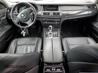 2015 BMW 7 Series 740Li with VIN WBAYE4C5XFD947497, listed as a Copart auction lot 55705975 with 257,496 mi miles and Clean Title. Bid and sale history available at DreamBid. Image 8.
