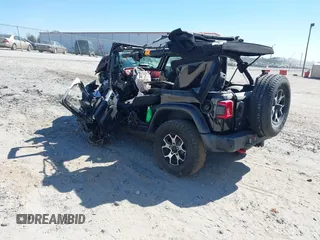 2020 Jeep Wrangler Unlimited Rubicon with VIN 1C4HJXFG2LW147242, listed as a IAAI auction lot 41630952 with Not provided miles and . Bid and sale history available at DreamBid. Image 3.