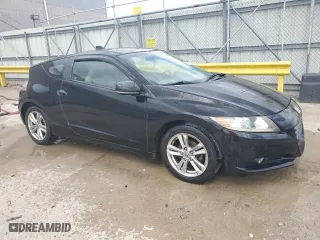 2011 Honda CR-Z EX with VIN JHMZF1D64BS001393, listed as a Copart auction lot 53170804 with 107,937 mi miles and Salvage Title. Bid and sale history available at carsss.com. Image 4.