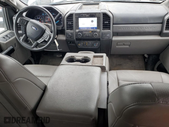 2021 Ford Super Duty F-250 SRW XL with VIN 1FT7X2B66MED49955, listed as a Copart auction lot 43627115 with 25,367 mi miles and Salvage Title. Bid and sale history available at carsss.com. Image 8.