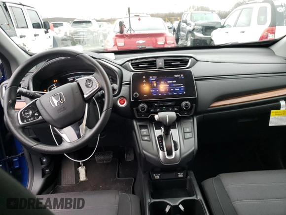 2022 Honda CR-V EX with VIN 7FARW2H51NE022717, listed as a Copart auction lot 36952603 with 6,235 mi miles. Bid and sale history available at carsss.com. Image 8.