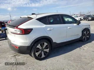 2023 Volvo C40 Recharge Pure Electric Plus with VIN YV4ED3GL4P2056787, listed as a Copart auction lot 43281575 with 37,448 mi miles and Salvage Title. Bid and sale history available at carsss.com. Image 3.