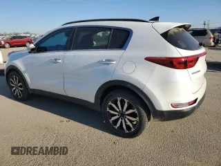 2019 Kia Sportage EX with VIN KNDPNCAC6K7533345, listed as a Copart auction lot 43153915 with 75,077 mi miles and Salvage Title. Bid and sale history available at carsss.com. Image 2.
