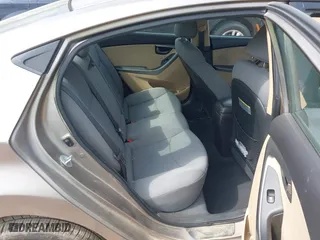 2013 Hyundai Elantra GLS with VIN 5NPDH4AE6DH393782, listed as a IAAI auction lot 42007025 with 96,918 mi miles. Bid and sale history available at carsss.com. Image 8.