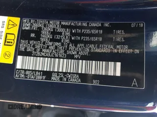 2018 Lexus RX 350 с VIN 2T2BZMCA9JC161623, выставлен на аукционе Copart как лот 62090525 с пробегом 67 732 миль миль и Списание • Salvage title. История ставок и продаж доступна на DreamBid. Изображение 13.