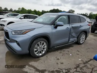 2021 Toyota Highlander Limited z VIN 5TDYZRAH9MS036404, wystawiony jako Copart lot #55550285 z przebiegiem 29 158 mil mil oraz Szkoda całkowita • Salvage title. Historia ofert i sprzedaży dostępna na DreamBid. Obrazek 1.
