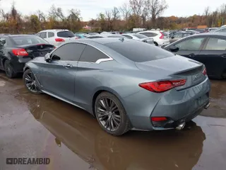 2017 Infiniti Q60 Sport with VIN JN1EV7EL6HM553827, listed as a IAAI auction lot 40900793 with 94,262 mi miles. Bid and sale history available at carsss.com. Image 3.