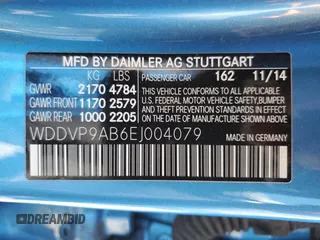 2014 Mercedes-Benz B with VIN WDDVP9AB6EJ004079, listed as a Copart auction lot 47135055 with 67,218 mi miles and Salvage Title. Bid and sale history available at carsss.com. Image 14.
