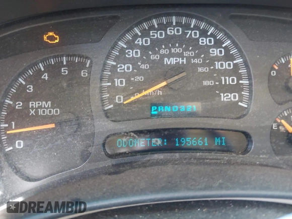 2004 Chevrolet Tahoe LS with VIN 1GNEC13Z44J287248, listed as a IAAI auction lot 42546406 with 195,661 mi miles and . Bid and sale history available at DreamBid. Image 7.