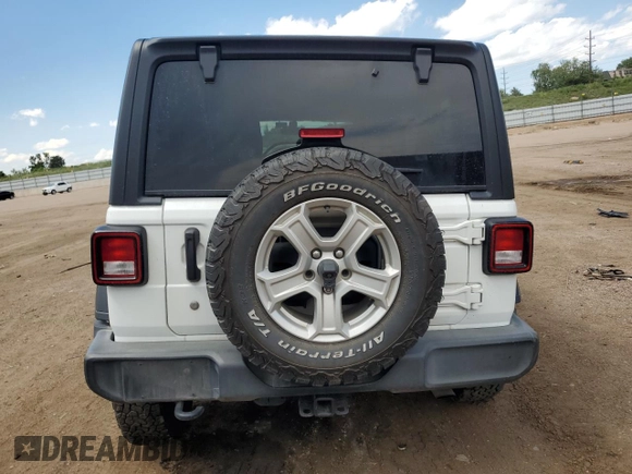 2018 Jeep Wrangler Unlimited Sport S z VIN 1C4HJXDG5JW136672, wystawiony jako Copart lot #60204425 z przebiegiem 151 411 mil mil oraz Szkoda całkowita • Salvage title. Historia ofert i sprzedaży dostępna na DreamBid. Obrazek 6.