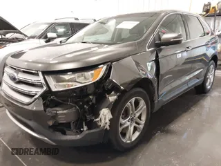 2017 Ford Edge Titanium z VIN 2FMPK4K95HBB57606, wystawiony jako IAAI lot #42139449 z przebiegiem 117 228 mil mil oraz . Historia ofert i sprzedaży dostępna na DreamBid. Obrazek 6.
