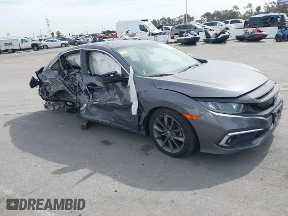 2020 Honda Civic EX-L with VIN 19XFC1F74LE204193, listed as a IAAI auction lot 41690269 with 50,336 mi miles and . Bid and sale history available at DreamBid. Image 14.