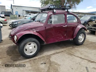 1971 Volkswagen Beetle with VIN 1112101750, listed as a Copart auction lot 54676293 with 850,328 mi miles and Salvage Title. Bid and sale history available at DreamBid. Image 1.