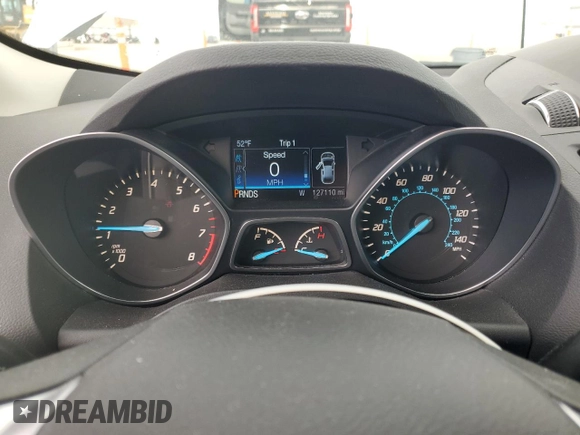 2014 Ford Escape SE with VIN 1FMCU0GX0EUC17869, listed as a Copart auction lot 55393515 with 127,110 mi miles and Clean Title. Bid and sale history available at carsss.com. Image 9.