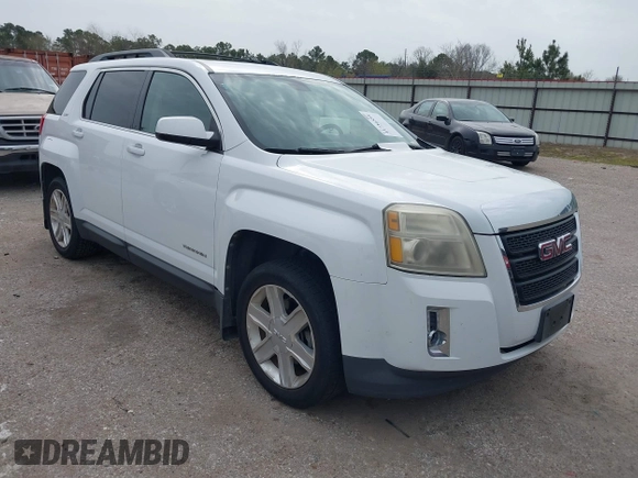 2011 GMC Terrain SLT-1 with VIN 2CTALUEC4B6220293, listed as a IAAI auction lot 41736554 with 162,929 mi miles and . Bid and sale history available at carsss.com. Image 1.