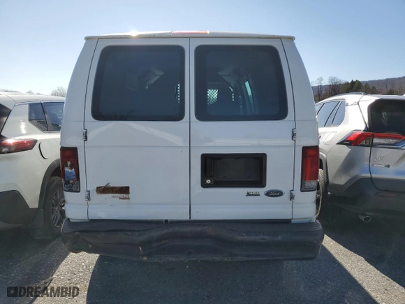 2013 Ford Econoline Cargo Van Commercial with VIN 1FTNE2EL6DDA51961, listed as a Copart auction lot 50568095 with 172,756 mi miles and Clean Title. Bid and sale history available at carsss.com. Image 6.