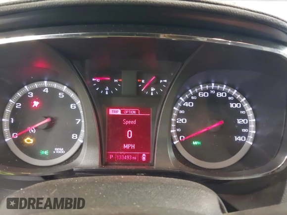 2017 GMC Terrain SLT with VIN 2GKFLUEK9H6124889, listed as a IAAI auction lot 41678247 with 133,493 mi miles. Bid and sale history available at carsss.com. Image 7.