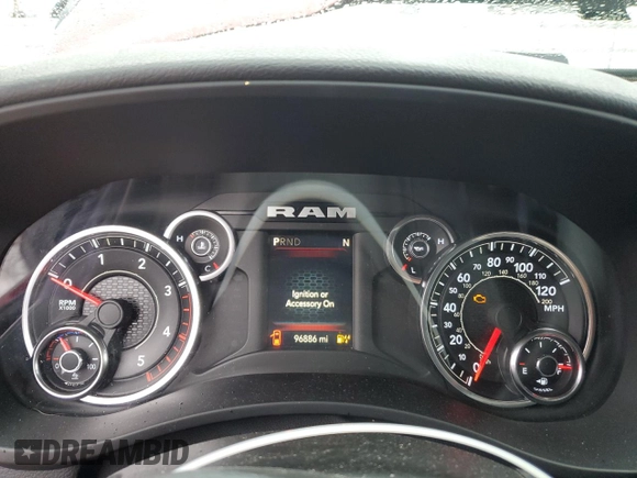 2022 Ram 2500 Lone Star z VIN 3C6UR5DL1NG168751, wystawiony jako Copart lot #87248104 z przebiegiem 96 886 mil mil oraz Szkoda całkowita • Salvage title. Historia ofert i sprzedaży dostępna na DreamBid. Obrazek 9.