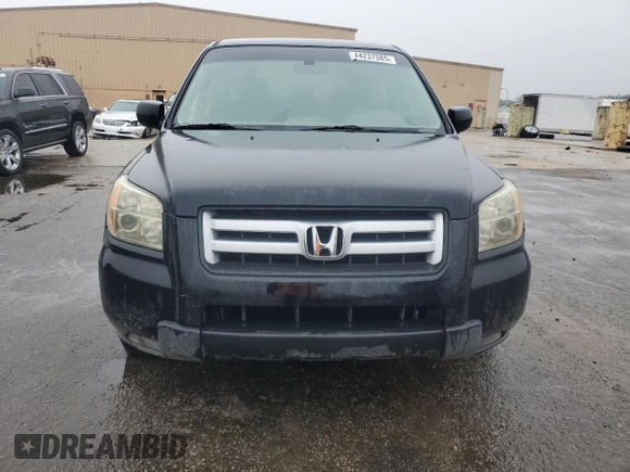 2006 Honda Pilot LX with VIN 2HKYF18106H541677, listed as a Copart auction lot 44237085 with 182,296 mi miles and Salvage Title. Bid and sale history available at DreamBid. Image 5.