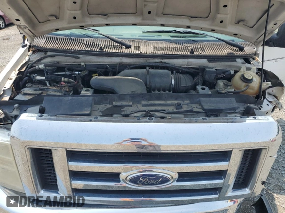 2008 Ford Econoline Passenger XL with VIN 1FBSS31L38DA39249, listed as a Copart auction lot 58163155 with 240,517 mi miles and Salvage title. Bid and sale history available at DreamBid. Image 12.
