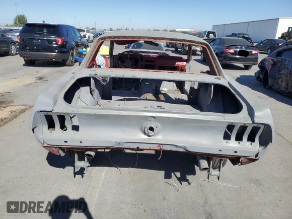 1967 Ford Mustang z VIN 7R01C187037, wystawiony jako Copart lot #76797114 z przebiegiem Nie podano mil oraz Szkoda całkowita • Salvage title. Historia ofert i sprzedaży dostępna na DreamBid. Obrazek 6.