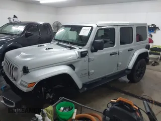 2024 Jeep Wrangler Sahara with VIN 1C4RJXP63RW202929, listed as a IAAI auction lot 41002346 with 12,332 mi miles and . Bid and sale history available at DreamBid. Image 19.
