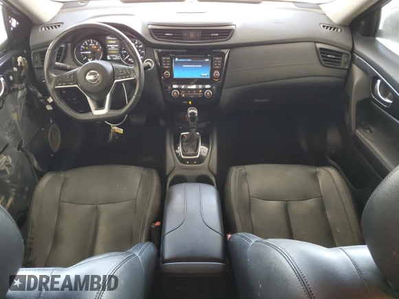2017 Nissan Rogue SV with VIN 5N1AT2MV2HC878595, listed as a Copart auction lot 65213435 with 124,034 mi miles and Salvage title. Bid and sale history available at DreamBid. Image 8.
