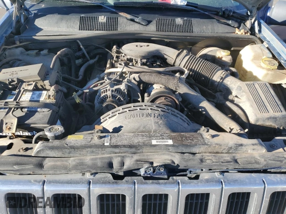 1997 Jeep Grand Cherokee Limited with VIN 1J4GZ78Y8VC737860, listed as a Copart auction lot 72981354 with 292,652 mi miles and Salvage Title. Bid and sale history available at carsss.com. Image 13.