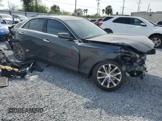 2016 Cadillac CTS Sedan Luxury Collection RWD with VIN 1G6AR5SX8G0177541, listed as a Copart auction lot 42839125 with 23,741 mi miles and Salvage Title. Bid and sale history available at carsss.com. Image 4.