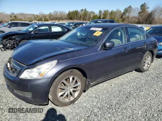 2008 Infiniti G35 Sedan Journey with VIN JNKBV61E38M201823, listed as a Copart auction lot 48390235 with 143,743 mi miles and Salvage Title. Bid and sale history available at carsss.com. Image 1.