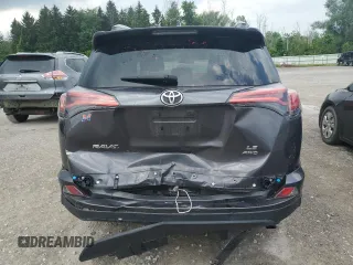 2017 Toyota RAV4 LE with VIN 2T3BFREV4HW591330, listed as a Copart auction lot 64726745 with 93,909 mi miles and Salvage title. Bid and sale history available at DreamBid. Image 6.