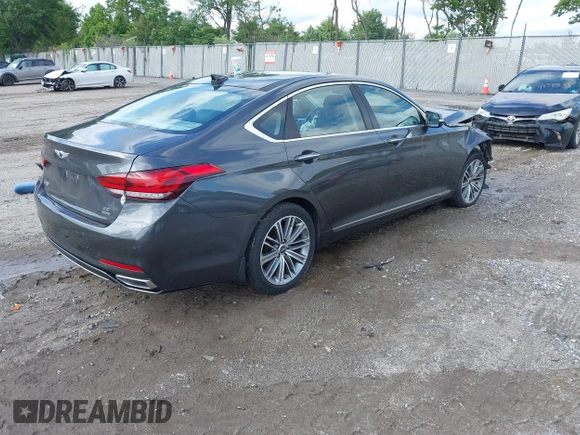 2018 Genesis G80 3.8L с VIN KMHGN4JE6JU255808, выставлен на аукционе IAAI как лот 42348710 с пробегом Не указан миль и . История ставок и продаж доступна на DreamBid. Изображение 4.