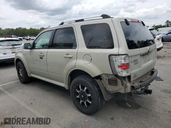 2009 Mercury Mariner Premier with VIN 4M2CU87GX9KJ20726, listed as a Copart auction lot 58690305 with 174,698 mi miles and Salvage title. Bid and sale history available at DreamBid. Image 2.