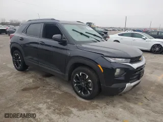 2021 Chevrolet TrailBlazer LT with VIN KL79MPS25MB088926, listed as a Copart auction lot 43837845 with 0 mi miles and Salvage Title. Bid and sale history available at carsss.com. Image 4.