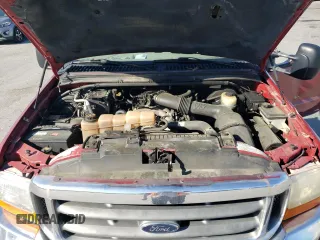 2001 Ford F-350 with VIN 1FTWW32S31EB87313, listed as a Copart auction lot 52333845 with 117,293 mi miles and Salvage title. Bid and sale history available at DreamBid. Image 12.