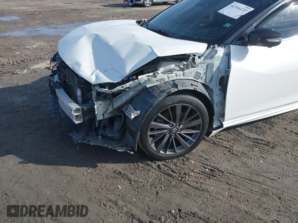 2020 Nissan Maxima Platinum with VIN 1N4AA6FV0LC385883, listed as a IAAI auction lot 41316172 with 80,490 mi miles and . Bid and sale history available at DreamBid. Image 6.
