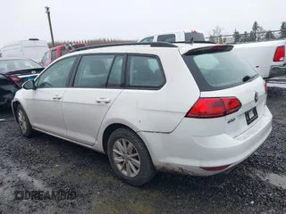 2016 Volkswagen Golf SportWagen TSI SE with VIN 3VWC17AU3GM510173, listed as a IAAI auction lot 41615322 with 133,690 mi miles. Bid and sale history available at carsss.com. Image 3.